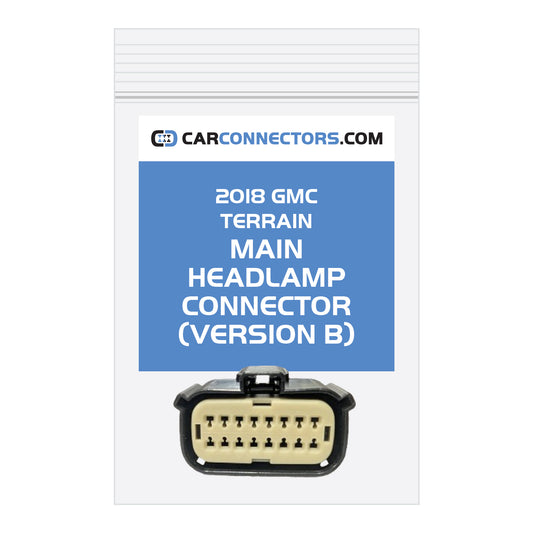 Main Headlamp (Version B) Connector for 2018 GMC Terrain
