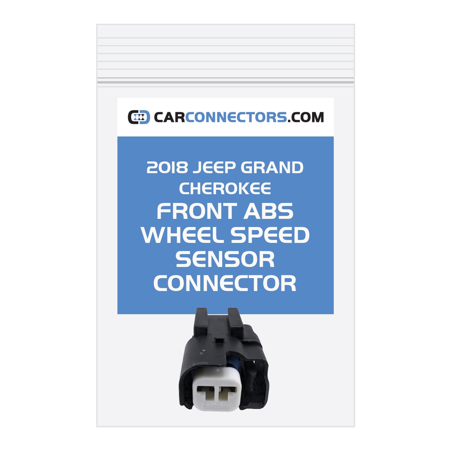 Front ABS Wheel Speed Sensor Connector for 2018 Jeep Grand Cherokee