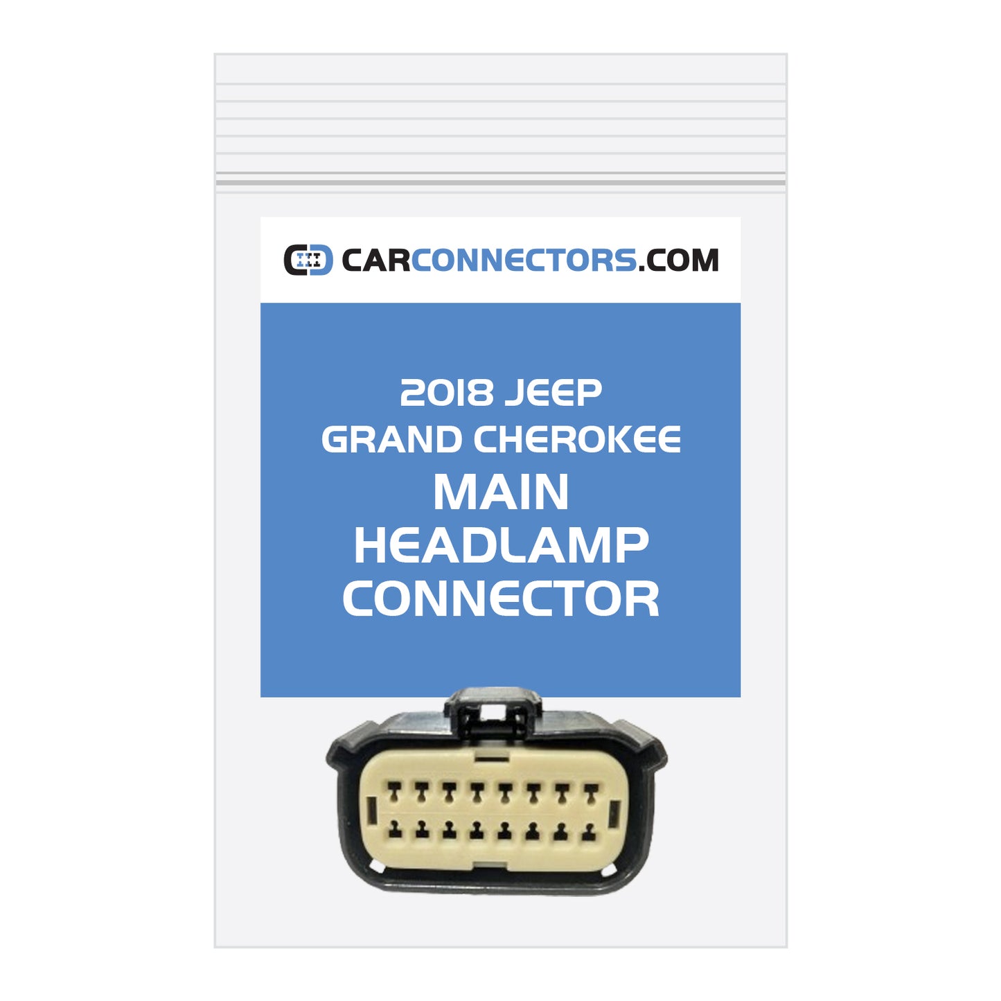Main Headlamp Connector for 2018 Jeep Grand Cherokee