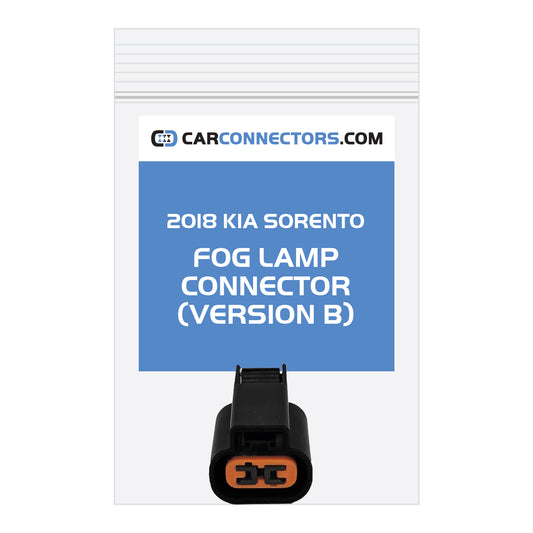 Fog Lamp (Version B) Connector for 2018 Kia Sorento