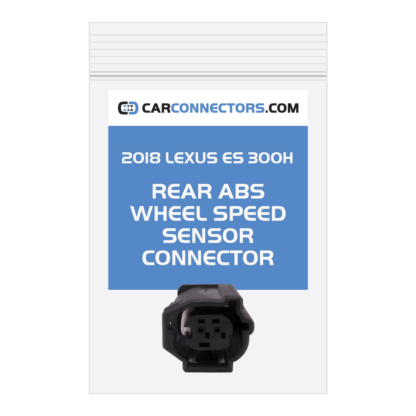 Rear ABS Wheel Speed Sensor Connector for 2018 Lexus ES 300H