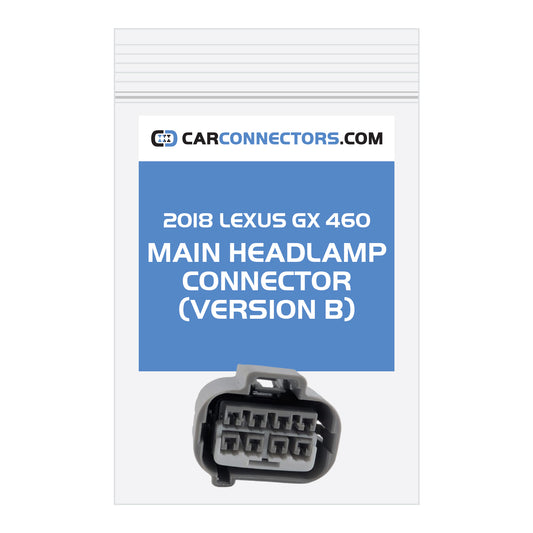Main Headlamp (Version B) Connector for 2018 Lexus GX 460