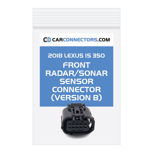 Front Radar Sonar Sensor (Version B) Connector for 2018 Lexus IS 350