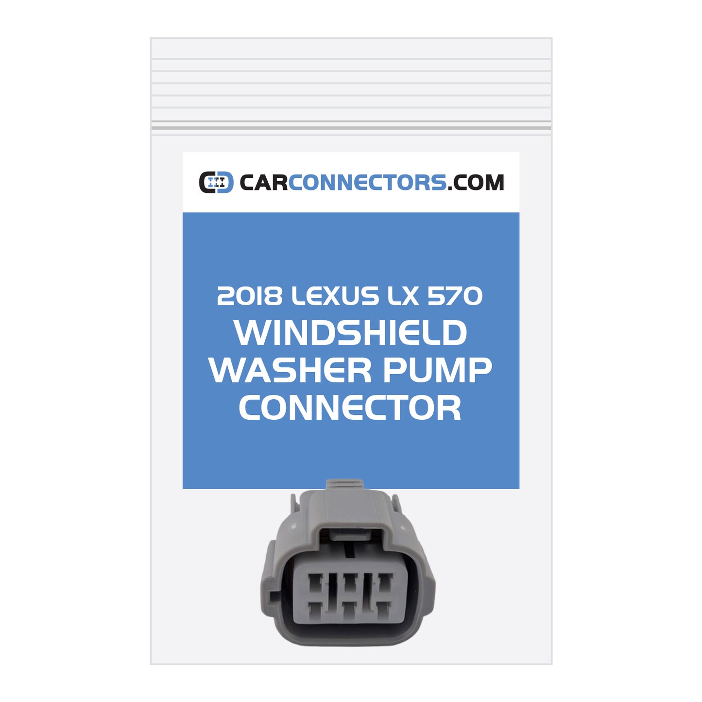 Windshield Washer Pump Connector for 2018 Lexus LX 570