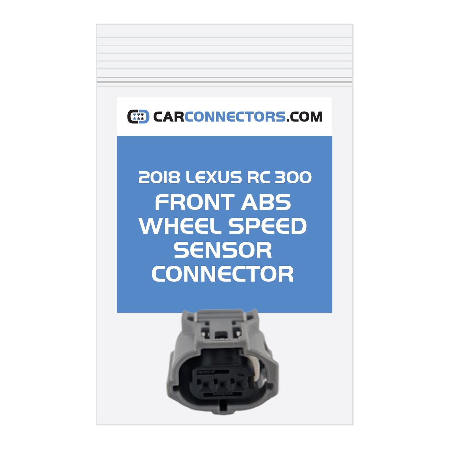 Front ABS Wheel Speed Sensor Connector for 2018 Lexus RC 300