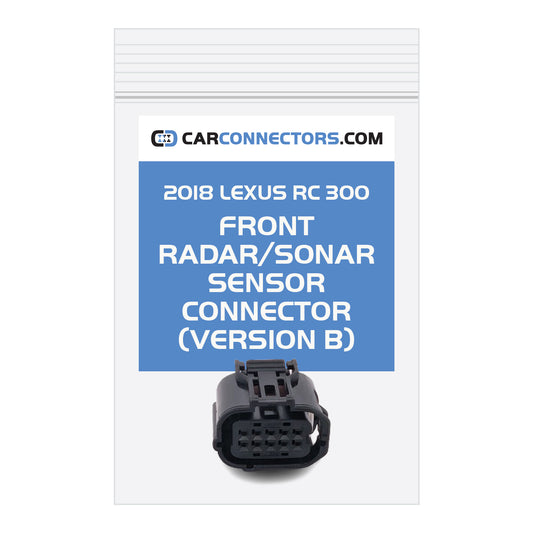 Front Radar Sonar Sensor (Version B) Connector for 2018 Lexus RC 300