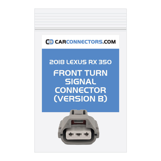 Front Turn Signal (Version B) Connector for 2018 Lexus RX 350