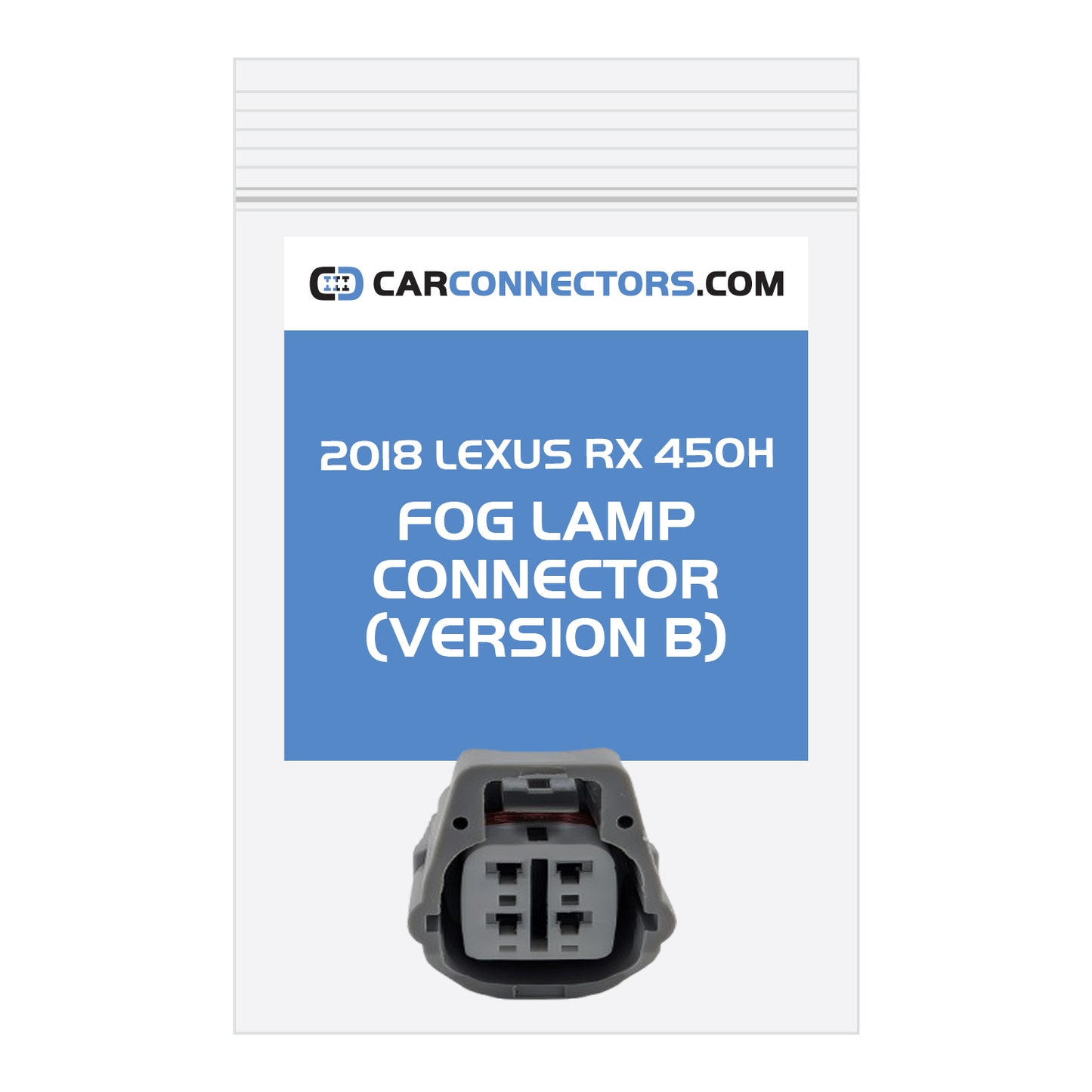 Fog Lamp (Version B) Connector for 2018 Lexus RX 450H