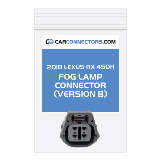 Fog Lamp (Version B) Connector for 2018 Lexus RX 450H