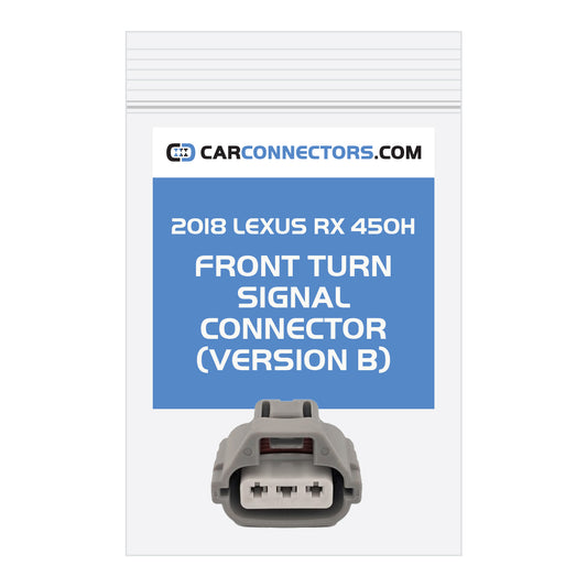 Front Turn Signal (Version B) Connector for 2018 Lexus RX 450H