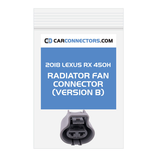 Radiator Fan (Version B) Connector for 2018 Lexus RX 450H