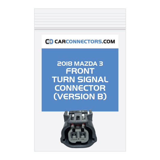 Front Turn Signal (Version B) Connector for 2018 Mazda 3