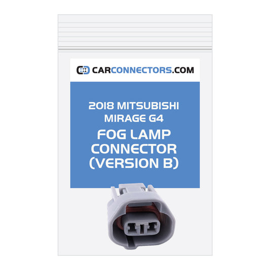 Fog Lamp (Version B) Connector for 2018 Mitsubishi Mirage G4