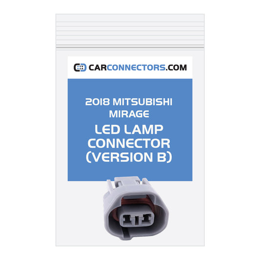 LED Lamp (Version B) Connector for 2018 Mitsubishi Mirage