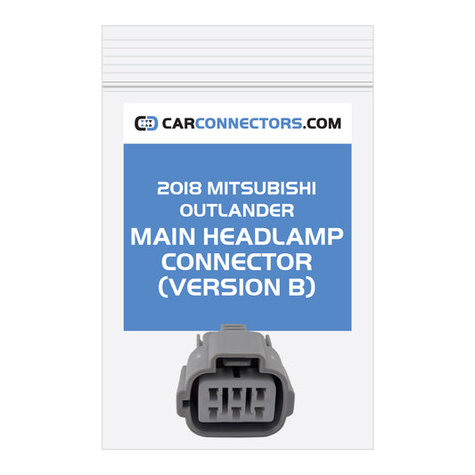 Main Headlamp (Version B) Connector for 2018 Mitsubishi Outlander