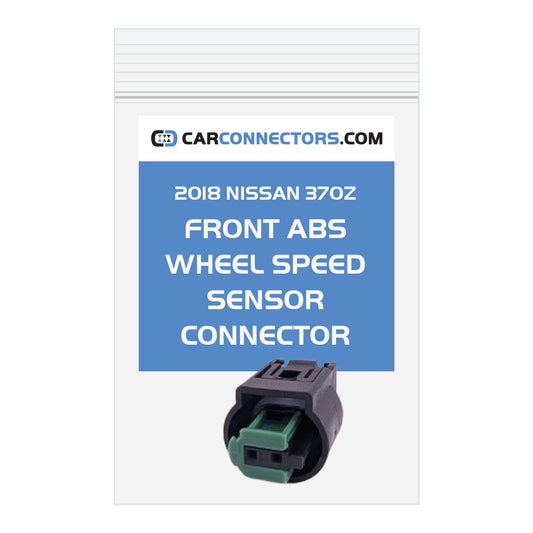 Front ABS Wheel Speed Sensor Connector for 2018 Nissan 370Z