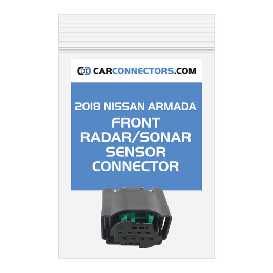 Front Radar Sonar Sensor Connector for 2018 Nissan Armada