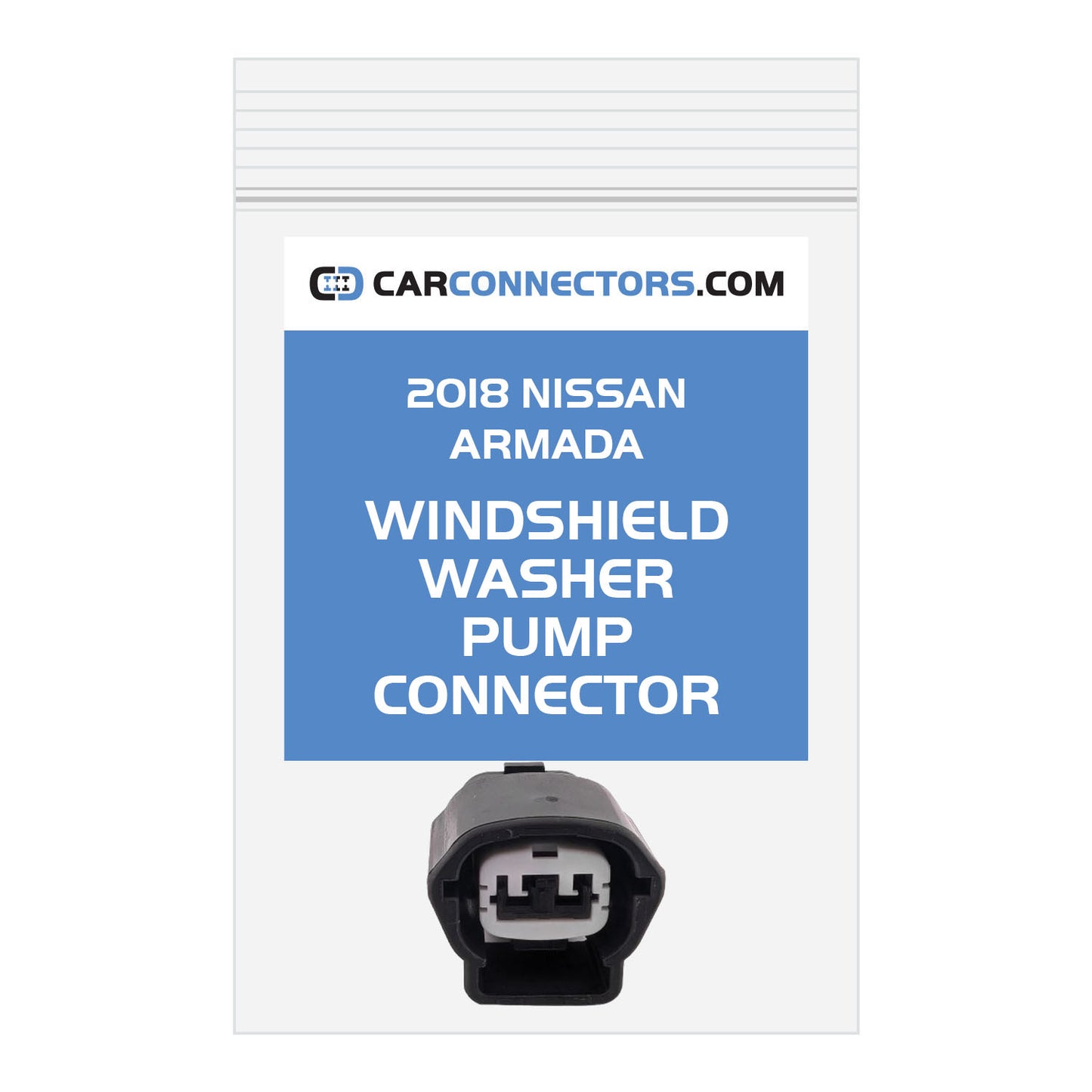Windshield Washer Pump Connector for 2018 Nissan Armada