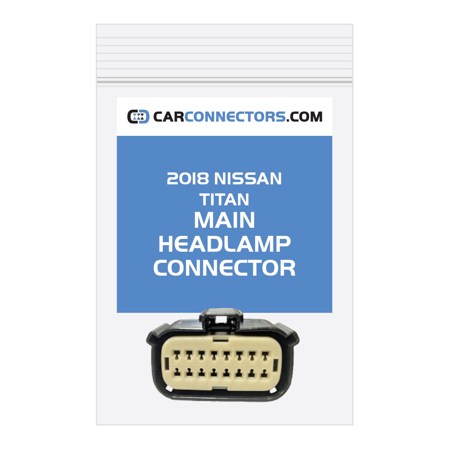 Main Headlamp Connector for 2018 Nissan Titan