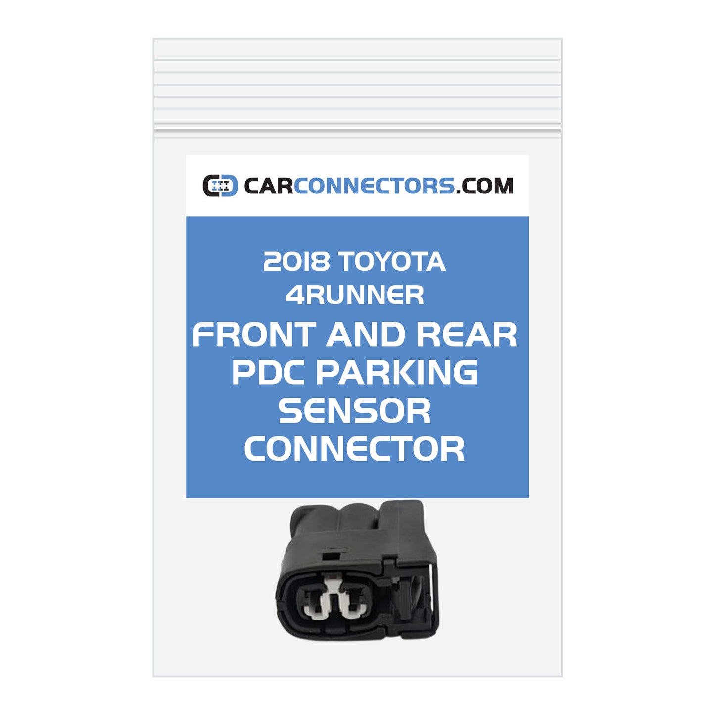 Front And Rear PDC Parking Sensor Connector for 2018 Toyota 4Runner