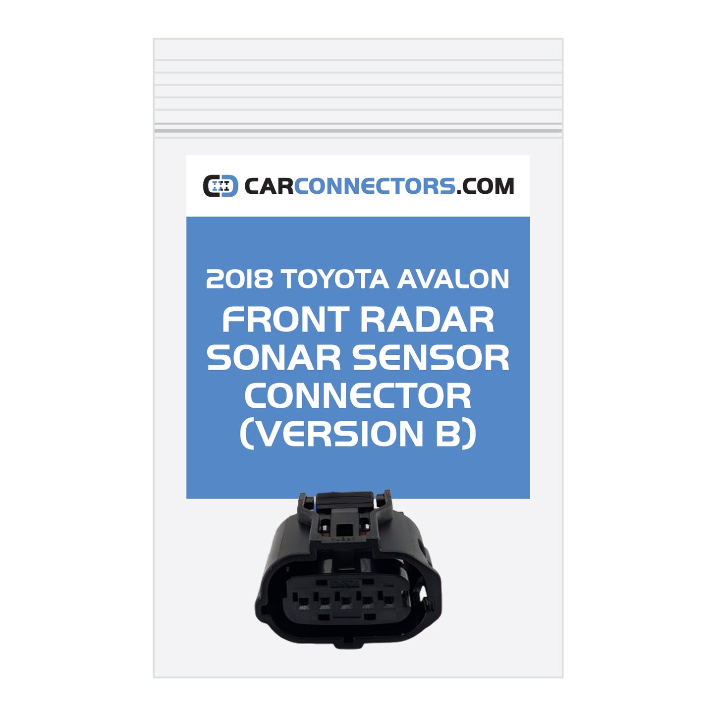 Front Radar Sonar Sensor (Version B) Connector for 2018 Toyota Avalon