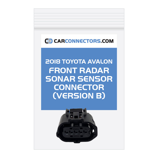 Front Radar Sonar Sensor (Version B) Connector for 2018 Toyota Avalon
