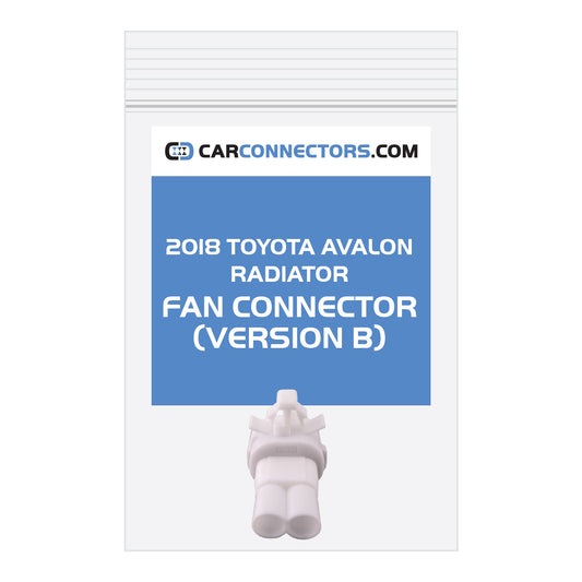 Radiator Fan (Version B) Connector for 2018 Toyota Avalon