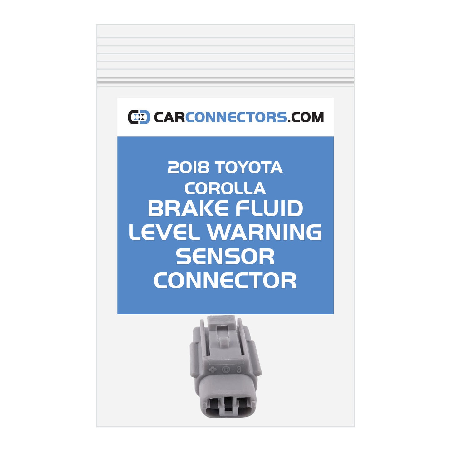 Brake Fluid Level Warning Sensor Connector for 2018 Toyota Corolla