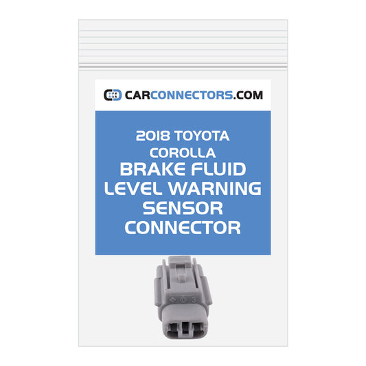 Brake Fluid Level Warning Sensor Connector for 2018 Toyota Corolla