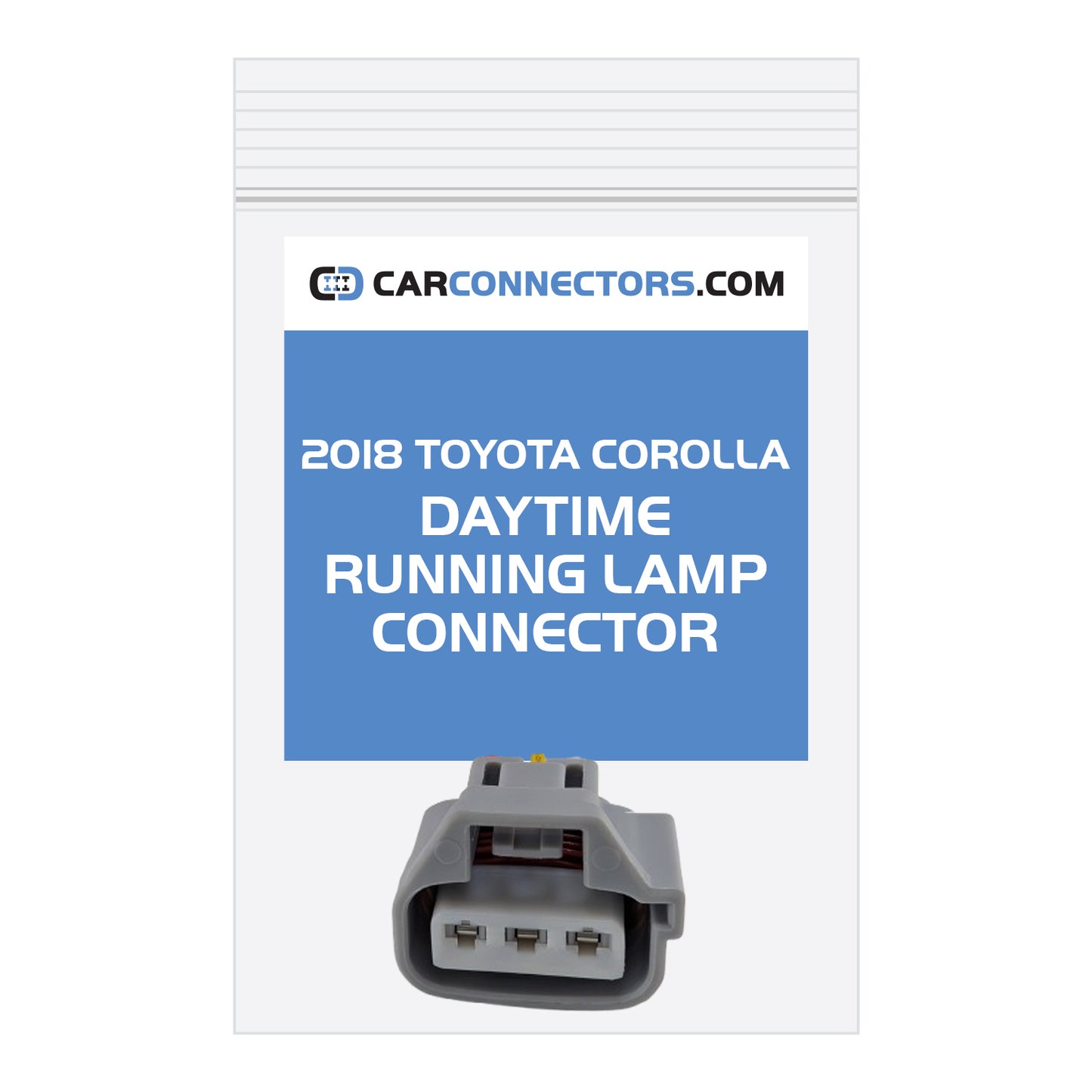 Daytime Running Lamp Connector for 2018 Toyota Corolla