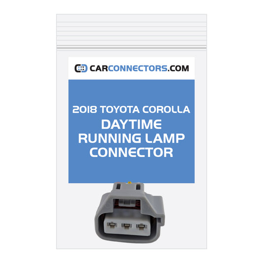 Daytime Running Lamp Connector for 2018 Toyota Corolla