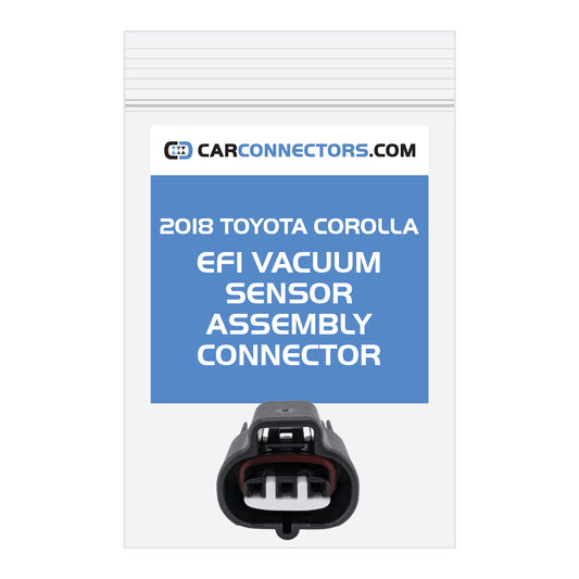 EFI Vacuum Sensor Assembly Connector for 2018 Toyota Corolla