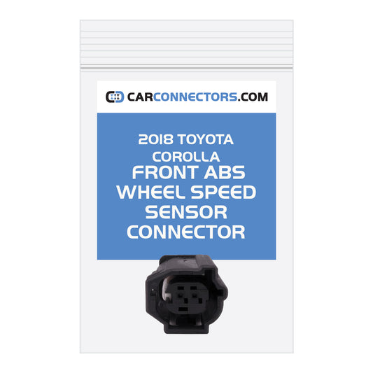 Front ABS Wheel Speed Sensor Connector for 2018 Toyota Corolla