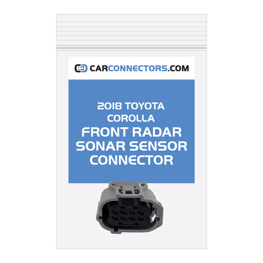 Front Radar Sonar Sensor Connector for 2018 Toyota Corolla