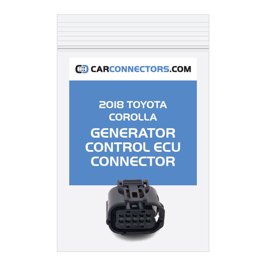 Generator Control ECU Connector for 2018 Toyota Corolla