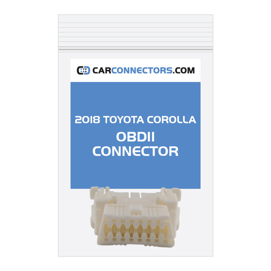 OBDII Connector for 2018 Toyota Corolla