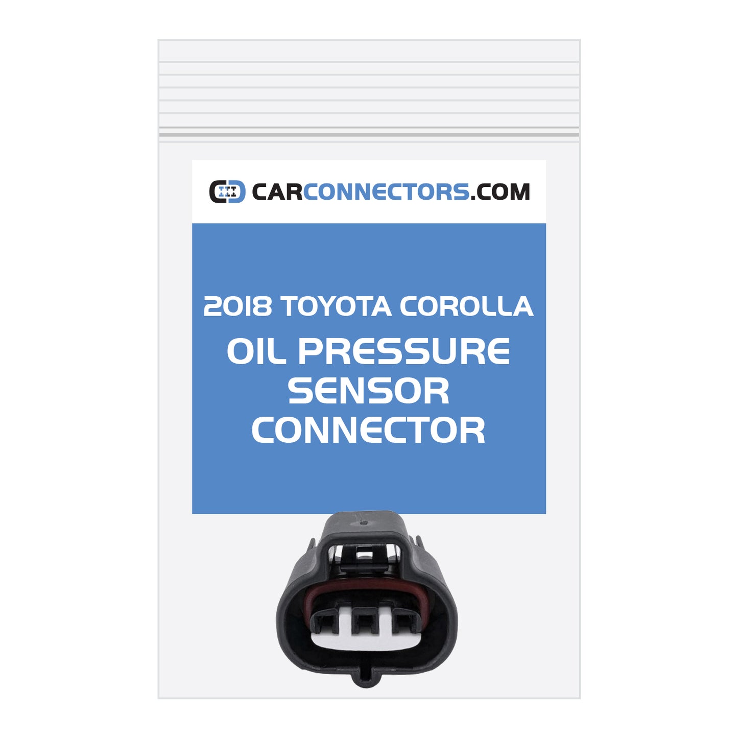 Oil Pressure Sensor Connector for 2018 Toyota Corolla
