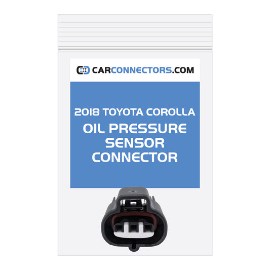 Oil Pressure Sensor Connector for 2018 Toyota Corolla