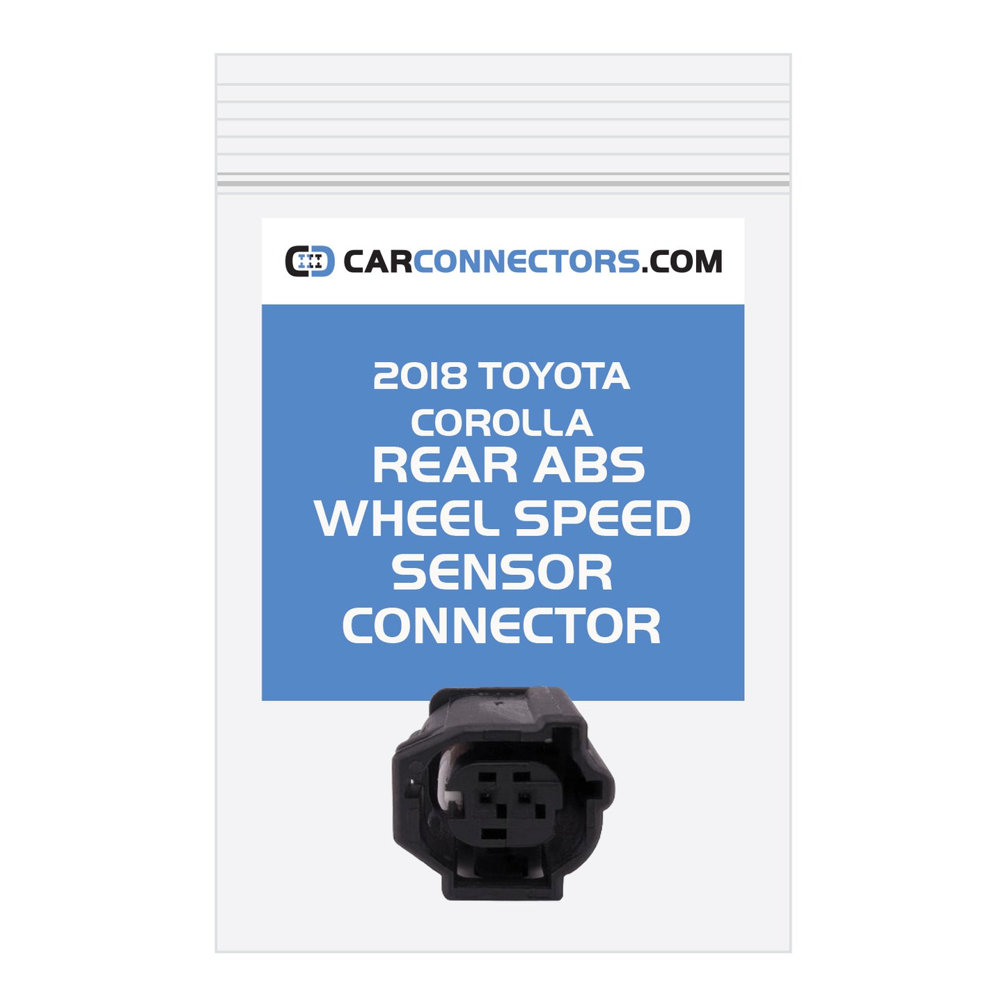 Rear ABS Wheel Speed Sensor Connector for 2018 Toyota Corolla