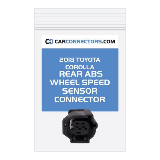 Rear ABS Wheel Speed Sensor Connector for 2018 Toyota Corolla