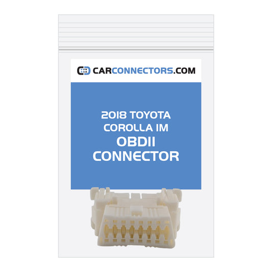 OBDII Connector for 2018 Toyota Corolla iM