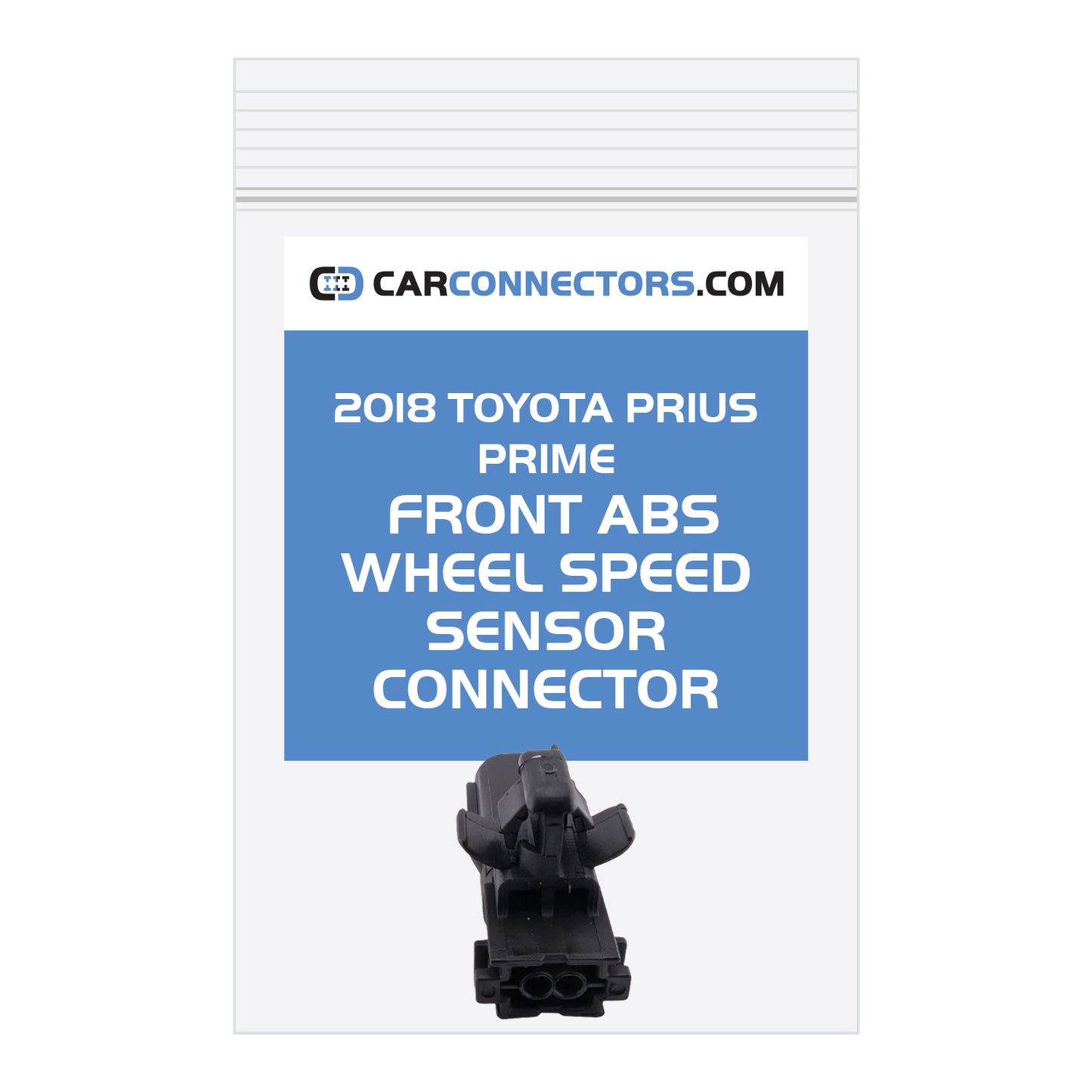 Front ABS Wheel Speed Sensor Connector for 2018 Toyota Prius Prime