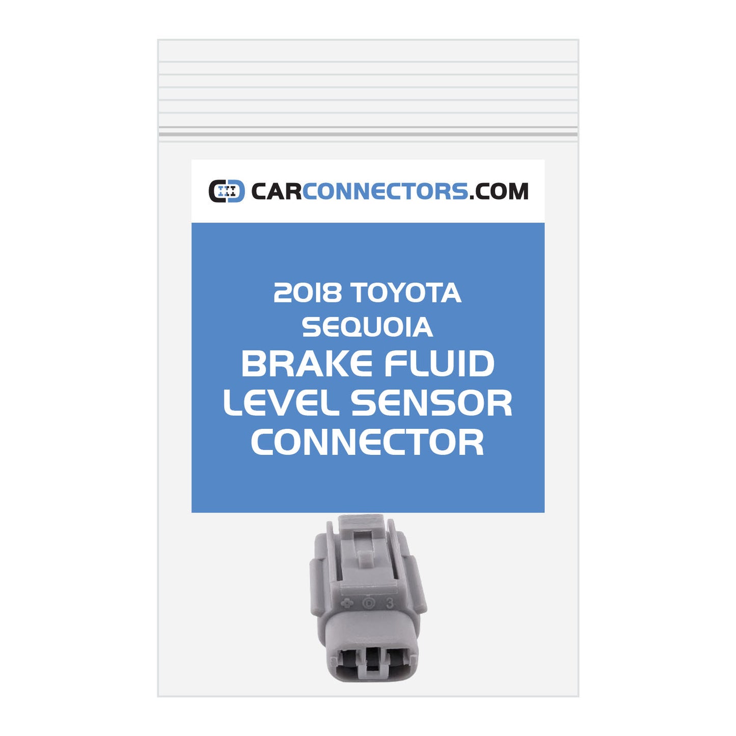 Brake Fluid Level Sensor Connector for 2018 Toyota Sequoia
