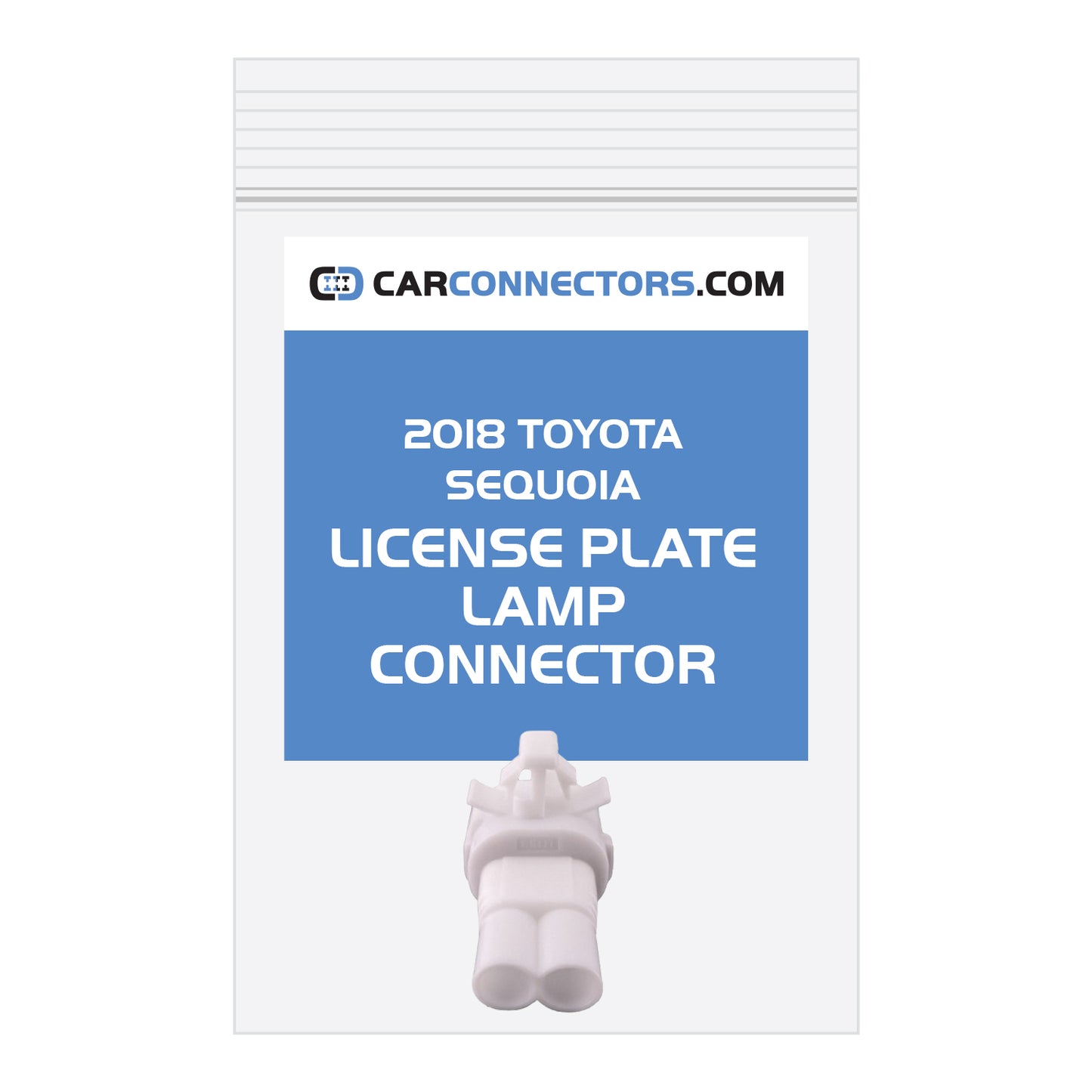License Plate Lamp Connector for 2018 Toyota Sequoia