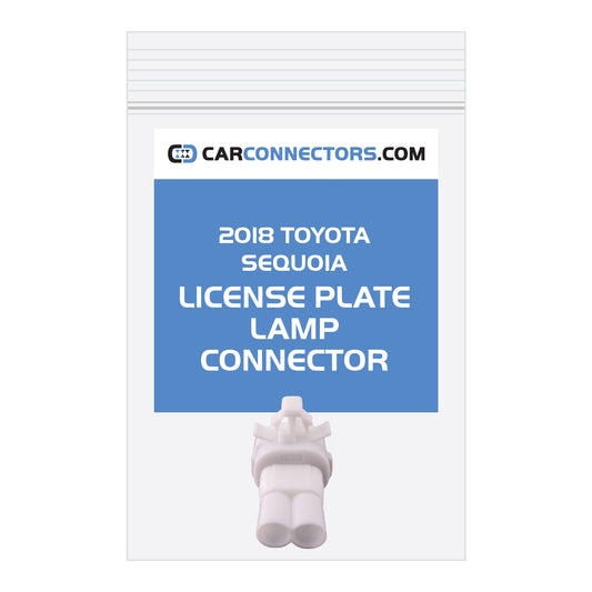 License Plate Lamp Connector for 2018 Toyota Sequoia