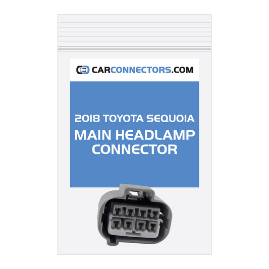 Main Headlamp Connector for 2018 Toyota Sequoia