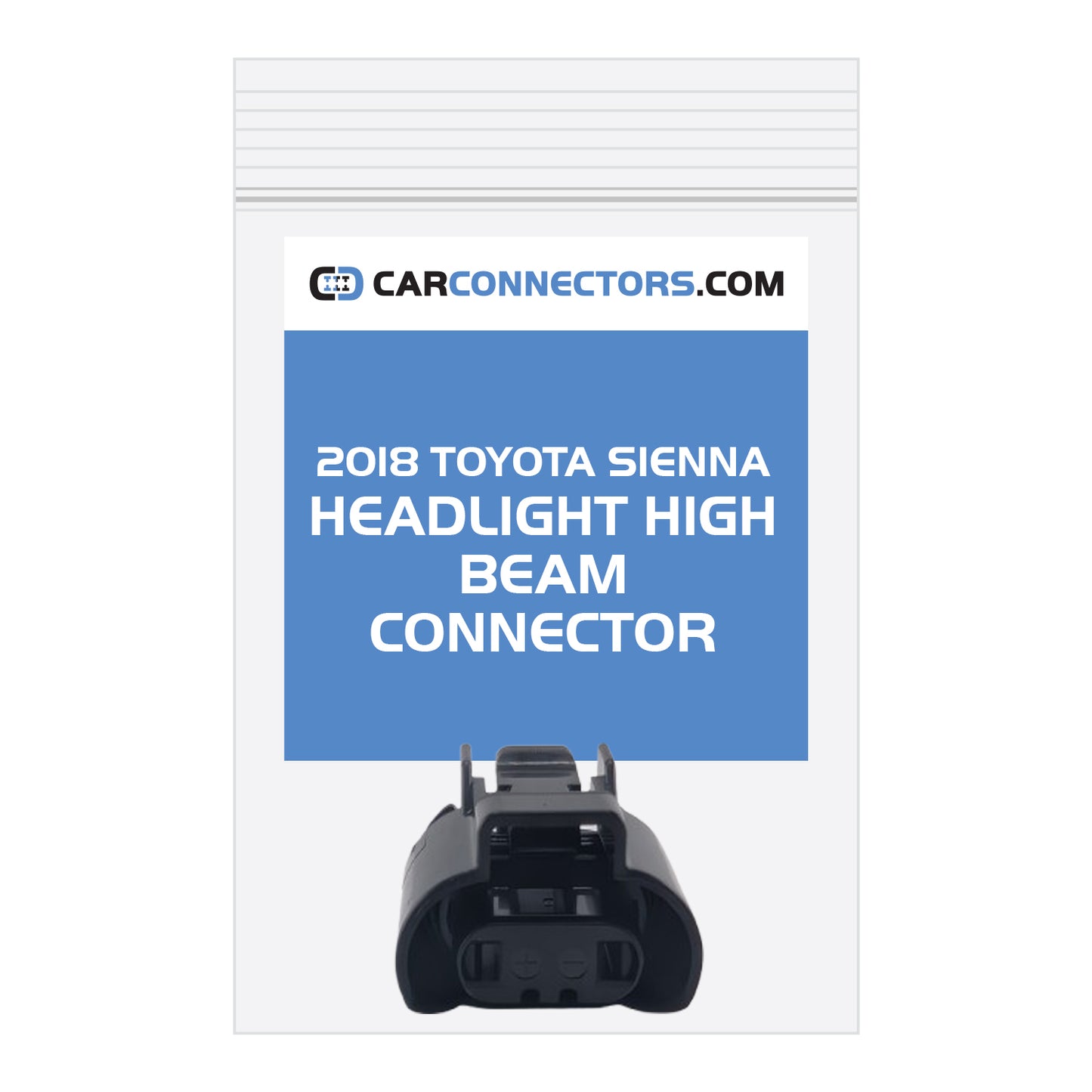 Headlight High Beam Connector for 2018 Toyota Sienna