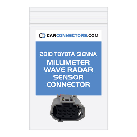 Millimeter Wave Radar Sensor Connector for 2018 Toyota Sienna