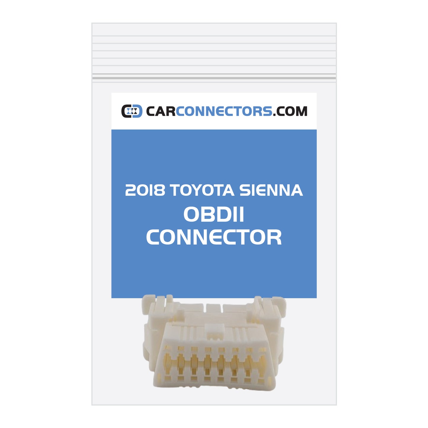 OBDII Connector for 2018 Toyota Sienna