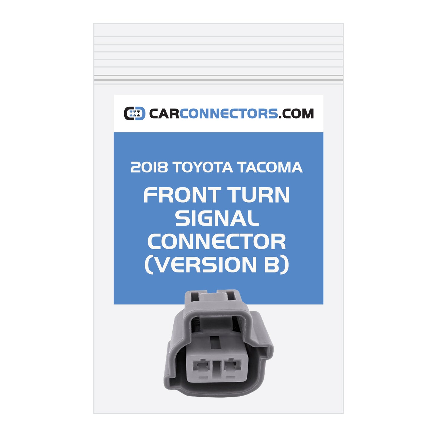 Front Turn Signal (Version B) Connector for 2018 Toyota Tacoma
